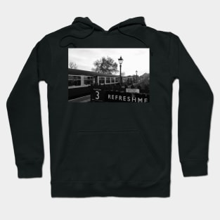 A view of North Weald railway station Hoodie